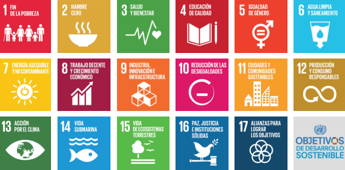Logos Objetivos Agenda de Desarrollo 2030